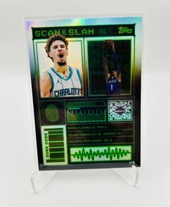 LAMELO BALL SCAN & SLAM INSERT 2025-26 Topps Baloncesto Objetivo Hornets #ss-17 - Imagen 1 de 2