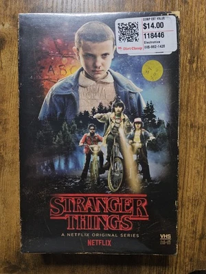 NEW Stranger Things Season One, 4-disc DVD & Blu-Ray Collectors Edition Box Set - Image 1 of 3