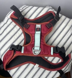 GOOBY Pioneer Dog Harness size XL color Red/Turquoise - Picture 1 of 6