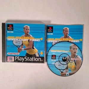 Anna Kournikovas Smash Court Tenis Playstation PS1 Videojuego Manual PAL Ver Co - Imagen 1 de 8