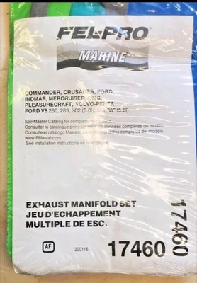 Fel-Pro 17460 Exhaust Manifold Gasket GAKT - Image 1 of 2