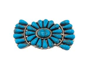 Broche broche colgante con racimo turquesa nativo americano artesanal joyería - Imagen 1 de 6