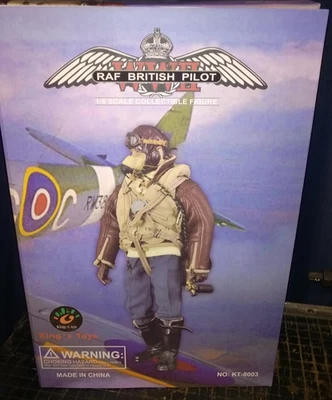 King's Toys  WW II  RAF  British Pilot   1:6 Scale  NIB - Image 1 of 4