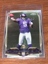 2014 TOPPS CHROME MINI TEDDY BRIDGEWATER #173 VIKINGS Rookie RC Card