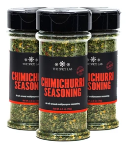 Chimichurri Seasoning - Kosher & Gluten Free Dry Blend - 3 Pack Bottles - Picture 1 of 7