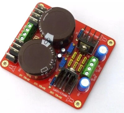 LM337/LM317 Dual Power Adjustable Precision ±1.3V-35V DC Regulator Power Board - Image 1 of 4