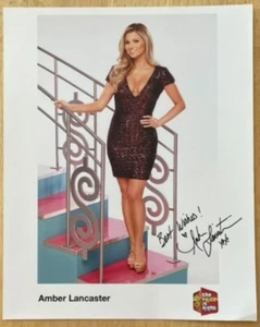 AMBER LANCASTER, RARE ! 8" x 10" COLLECTOR'S PHOTO, "THE PRICE IS RIGHT", WOW ! - Picture 1 of 1