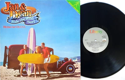 Jan & Dean – Ride The Wild Surf Vinyl LP 1981 Liberty UK GO 2011 - Image 1 of 2