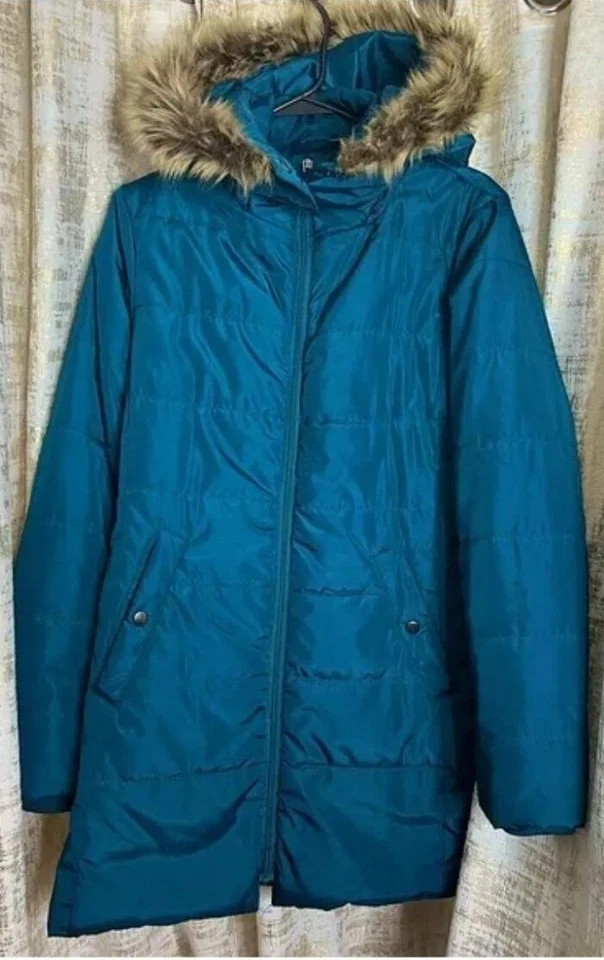 St John'S Bay Women Jacket Rich Teal Size XL - Image 1 of 1