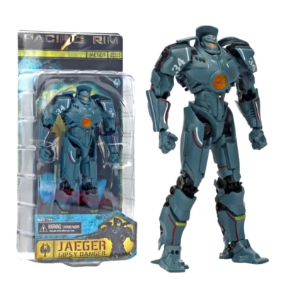 7-дюймовая экшн-фигурка NECA Pacific Rim Jaeger Gipsy Danger коллекция зеленых роботов игрушка - Изображение 1 из 3