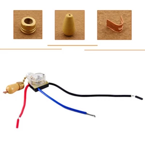 220V-250V Ceiling Fan Lamp Wall Light Pull Chain Cord Switch 3A Home Decor 5CM - Picture 1 of 5