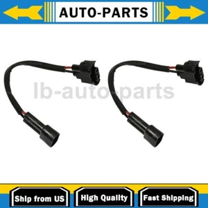 2Pcs TechSmart Headlight Wiring Harness Fits Jaguar - Picture 1 of 8