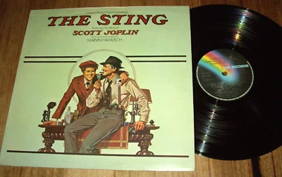 SCOTT JOPLIN *UK 1st Press 12" LP ' THE STING ' 1974 EXC - Image 1 of 2