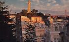 Telegraph Hill And Coit Tower San Francisco California Aerial View Postcard
