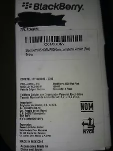 BlackBerry 8520 OEM Red International Version - Picture 1 of 4