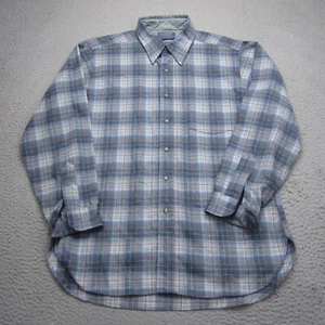 Vintage Pendleton Hemd Herren L Knopfleiste Wolle 60er Camp Made In USA Board - Bild 1 von 11