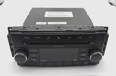 OEM 07-12 Chrysler 300 Charger Single Disc CD Satellite Radio Receiver Player - Image 1 of 4