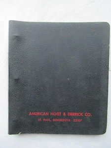 American 400 500 700 900 Krane Kran Teile Handbuch Katalog Buch - Bild 1 von 14
