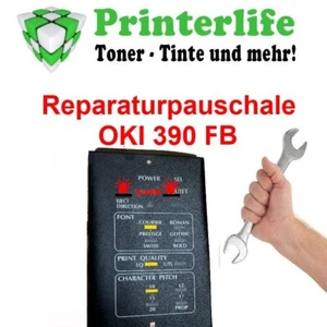 Servicepauschale Reparatur OKI Microline 390fb Alarm blinkt Nadeldrucker OKI 390 - Bild 1 von 3