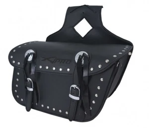 Side right bag shaped rigid Motorbike Chopper Harley Custom - Zdjęcie 1 z 2