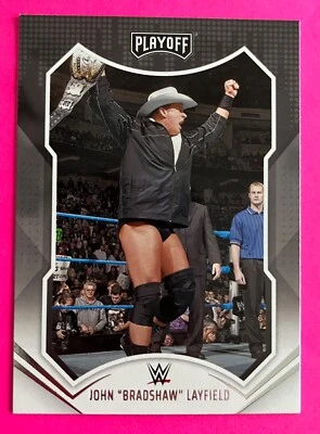 John Bradshaw Layfield 2022 Panini Chronicles WWE PLAYOFF BRAND Card #166 JBL - Image 1 of 2