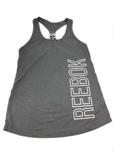 REEBOK Racerback Tank Top Gray Athletic Running Size Women's Medium - Picture 1 of 5
