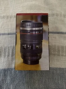 Camera Lens Coffee Mug 13.5 oz Replica of Canon EF 24-105mm Lens Indie Camera B2 - Picture 1 of 8