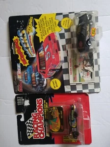 LOT OF 2 NASCAR DIE CASTS,97 RACING CHAMPIONS #11/ROARING RACERS DAVEY ALLISON - Picture 1 of 3