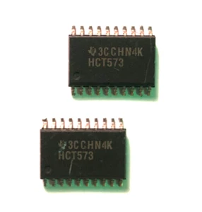 74HCT573 Octal D type Transparent Latch SOIC-20 Genuine Texas Ins. part x 2 pcs - Bild 1 von 1