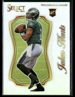 2020 Select JALEN HURTS #SCR-22 Silver Holo Prizm EAGLES FAST SHIP M894 - Image 1 of 3