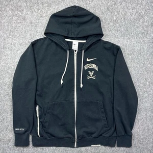 Nike Virginia Cavaliers Team Issued Full Zip Hoodie Men’s L  #11 Isaac Mckneely - Picture 1 of 10