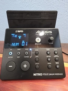 Alesis Nitro Max Drum Module + Power Adapter – Tested – No Box/Manual - Picture 1 of 11