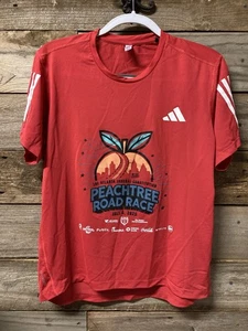 PEACHTREE ROAD RACE 2025 10K Atlanta T Shirt Women's LG Large adidas NWOT - Picture 1 of 6