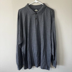 Tommy Bahama Mens Size XL Polo Sweater 100% Cotton Long Sleeve Pullover Gray - Picture 1 of 9