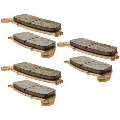 NICHE Brake Pad Set Honda CBR500 CB500 CB650R Kawasaki Front Rear Ceramic 3 Pack - Image 1 of 4