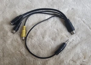ATI All in wonder av audio video in cable composite svideo - Picture 1 of 3