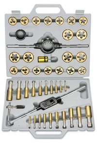 00916a Prograde Largediameter Titanium Sae Tap And Die Set Highquality Threadrep - Picture 1 of 5