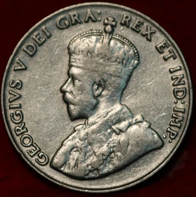 Moneda extranjera de 5 centavos de níquel Canadá 1930 Foto 1 de 2