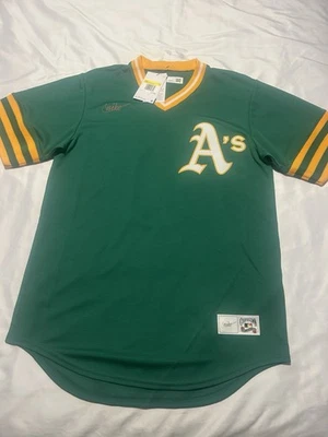 🔥⚾️Oakland A’s Reggie Jackson #9 Nike Cooperstown Collection Jersey Size S⚾️🔥 - Image 1 of 4