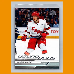 Bradly Nadeau Rookie #208 2024-25 Upper Deck Young Guns Carolina Hurricanes Card - Picture 1 of 3