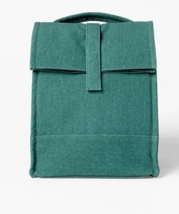 Menta púrpura: bolsa de almuerzo aislada con cierre de 10 pulgadas (H) por 8,5 (15) - Imagen 1 de 6