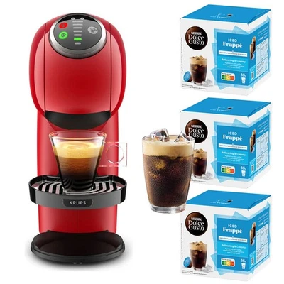 Krups KP3405.25 Nescafé Dolce Gusto Kapselmaschine inkl Iced Frappe 16 Kapseln - Bild 1 von 4