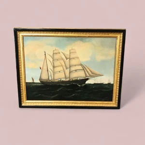 Englisches Schulgemälde Klipperschiff 19. Jahrhundert - Bild 1 von 13