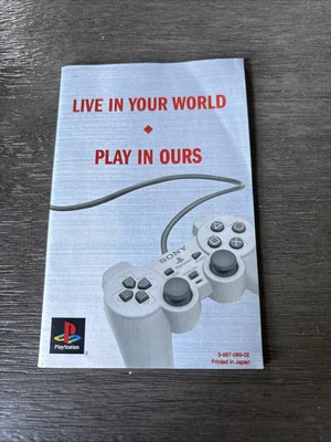 Playstation PS1 Catalog Advert Insert MANUAL for The Console! - Image 1 of 4