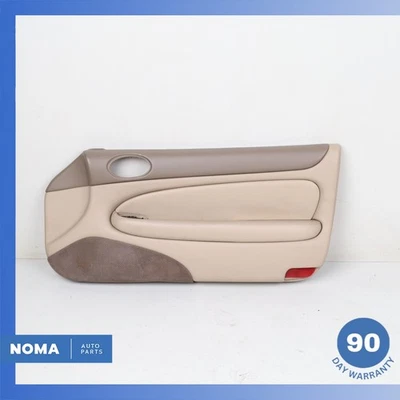 97-06 Jaguar X100 XKR XK8 Right Passenger Side Interior Door Panel Beige OEM - Image 1 of 4