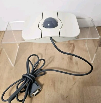 Vintage Logitech Trackball Mouse Model T-MA CST2 Tested VTG Vintage Logitech - Image 1 of 4