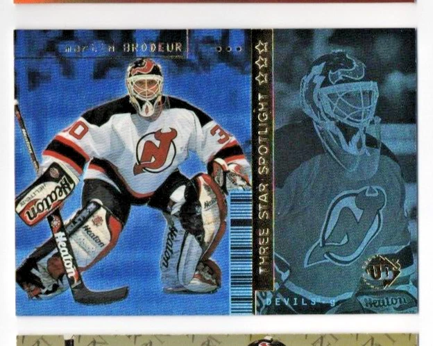 1998-99 Upper Deck UD3 Three Star Spotlight Martin Brodeur Devils A-754
