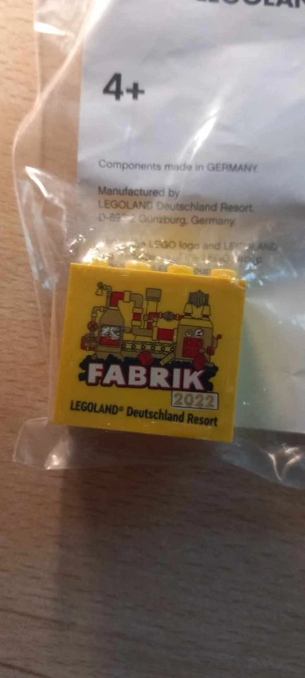Lego Sonderstein Fabrik 2022  Legoland Sammelstein ... - Bild 1 von 1