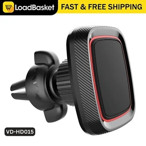 Car Phone Holder Universal Magnetic Air Vent Mount Bracket Mobile Holder In Car - Picture 1 of 8
