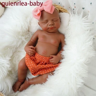 19.68'' Reborn doll, silicone doll, handmade, crafts, children's toys,gifts - Image 1 of 4